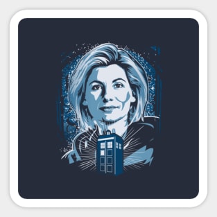 Beautiful Doctor Who Sticker